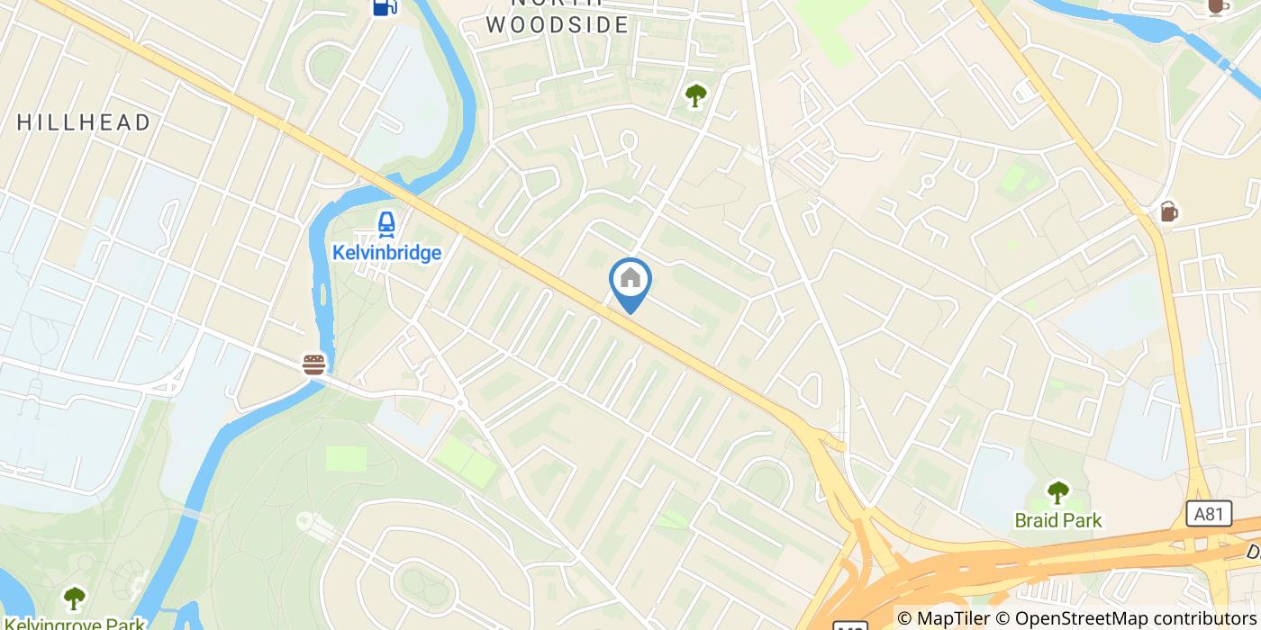 Room in a Shared Flat, Great Western Road, G4