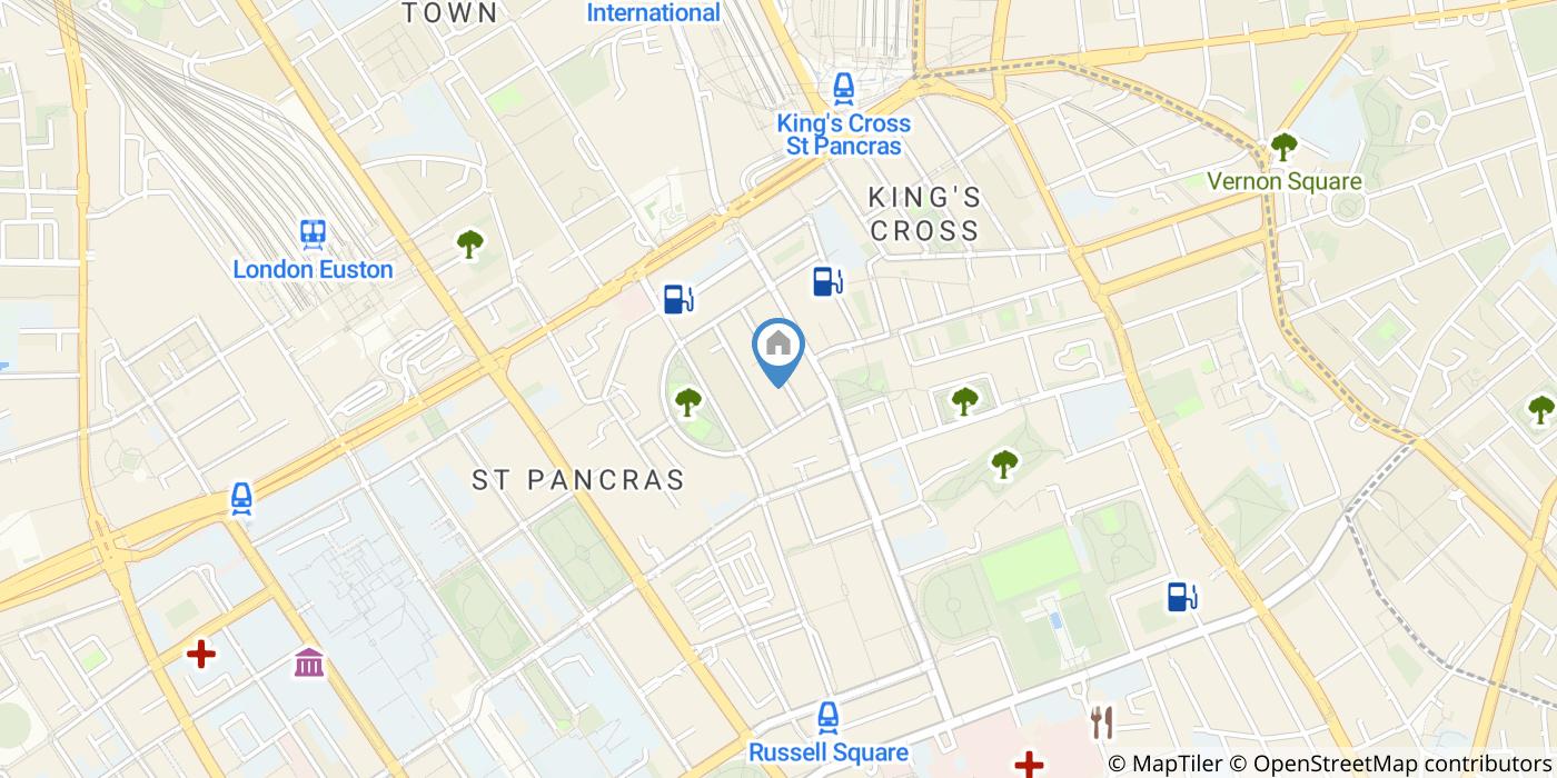 1 Bed Flat, Rashleigh House, WC1H