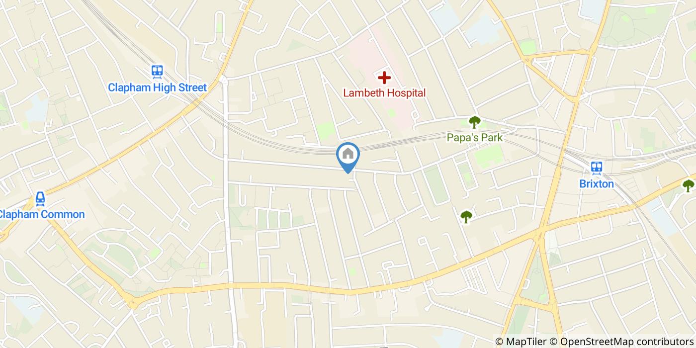 Room in a Shared House, Ferndale Road, SW4