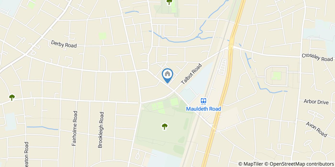Room in a Shared House, Mauldeth Road, M14