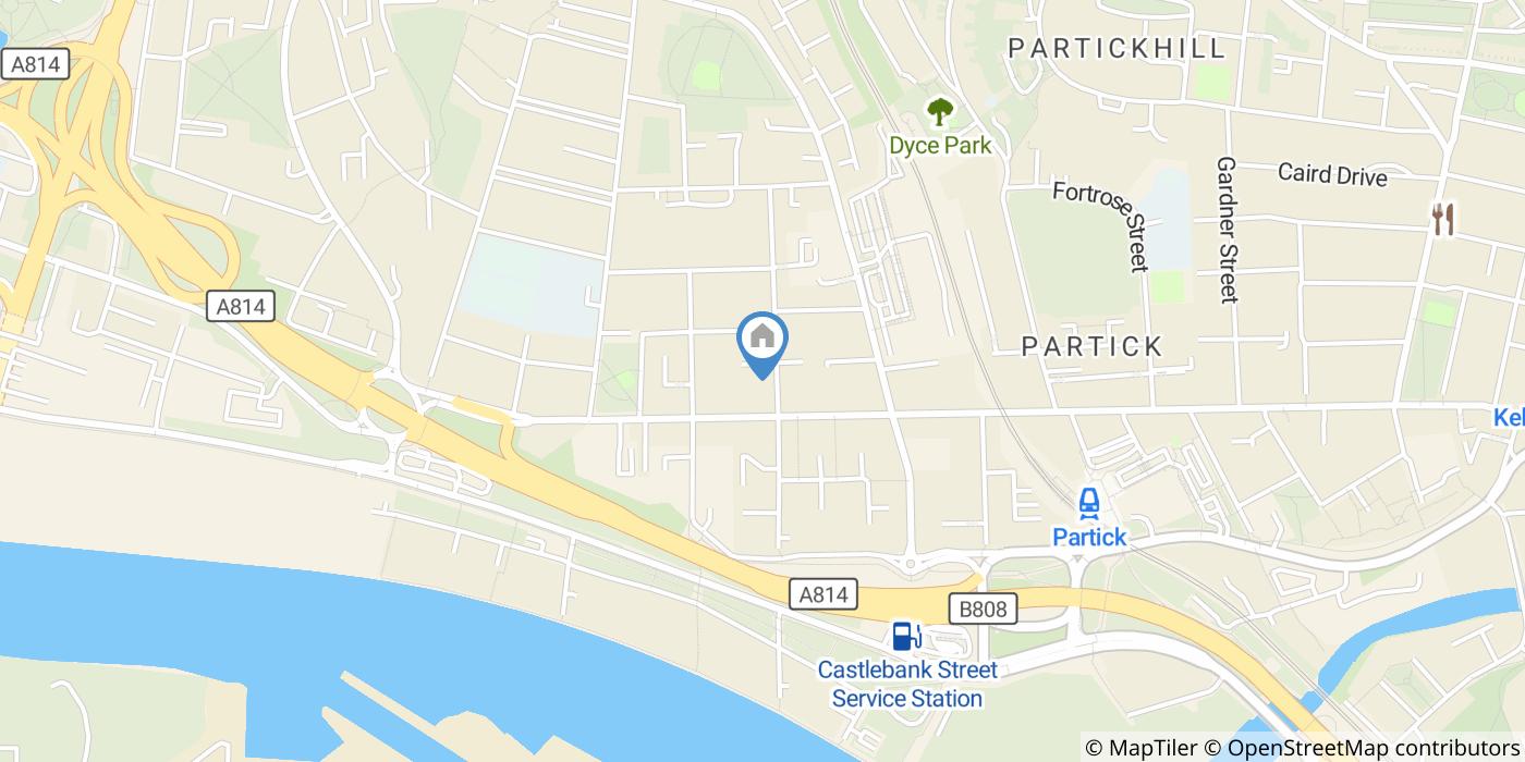 1 Bed Flat, Apsley St, G11