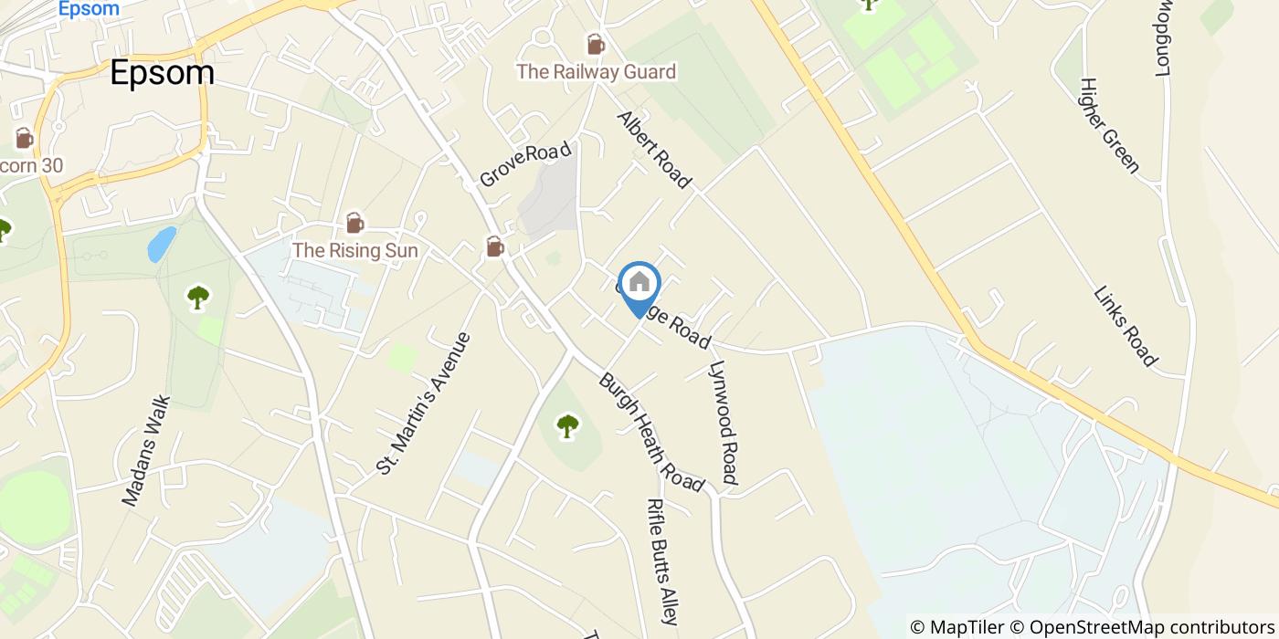 2 Bed Maisonette, Epsom, KT17