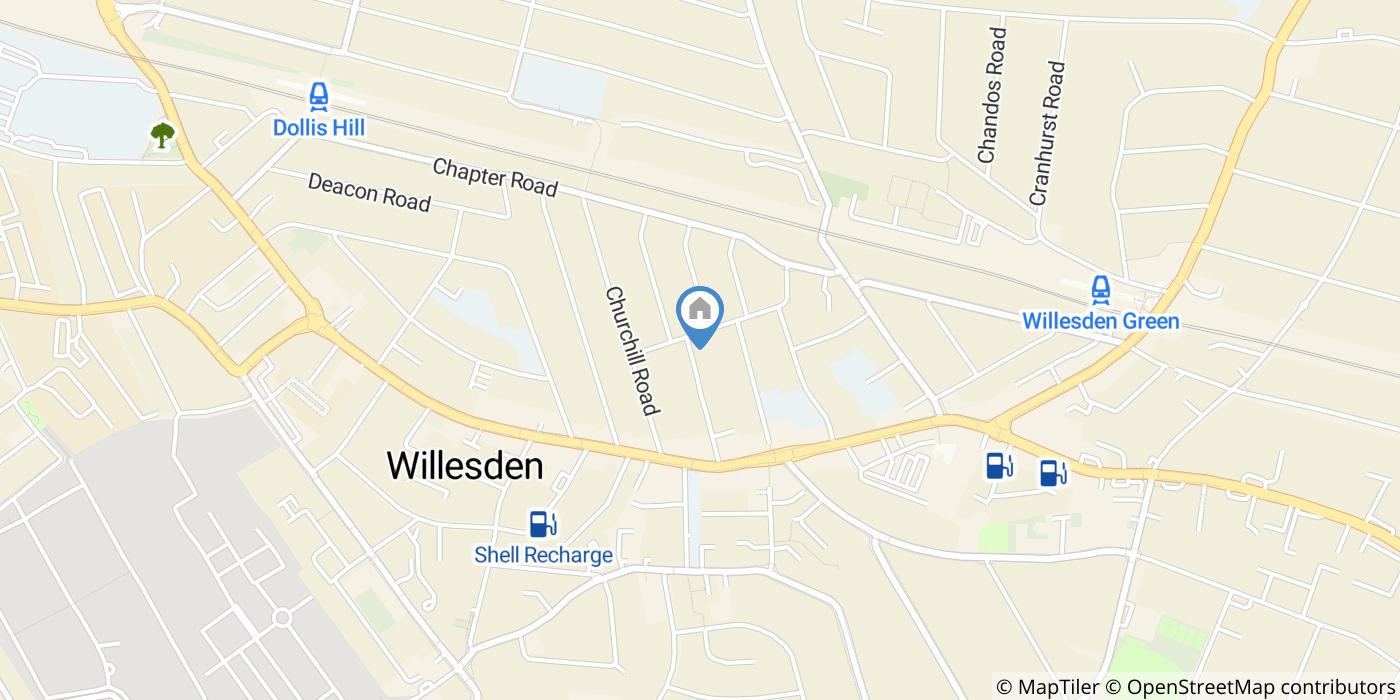 3 Bed Terraced House, Huddlestone Road, NW2
