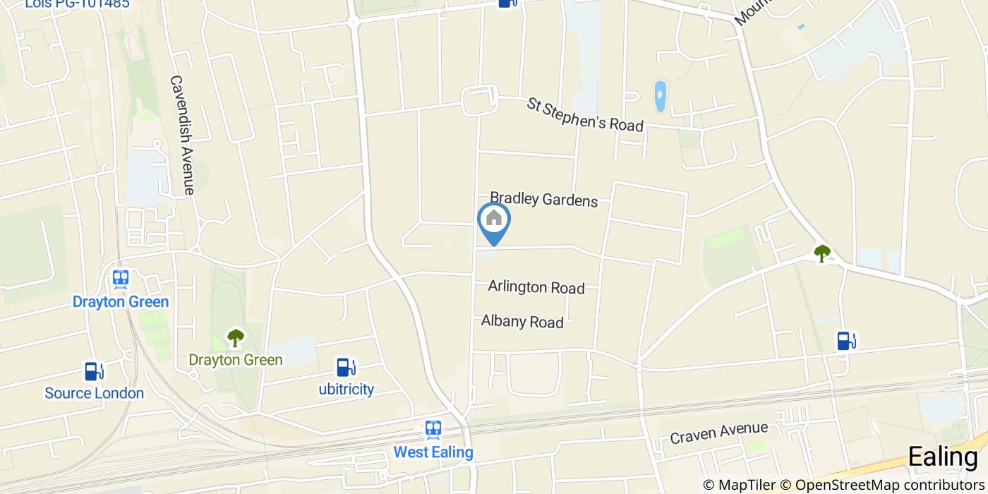 2 Bed Detached House, Waldeck Road, W13