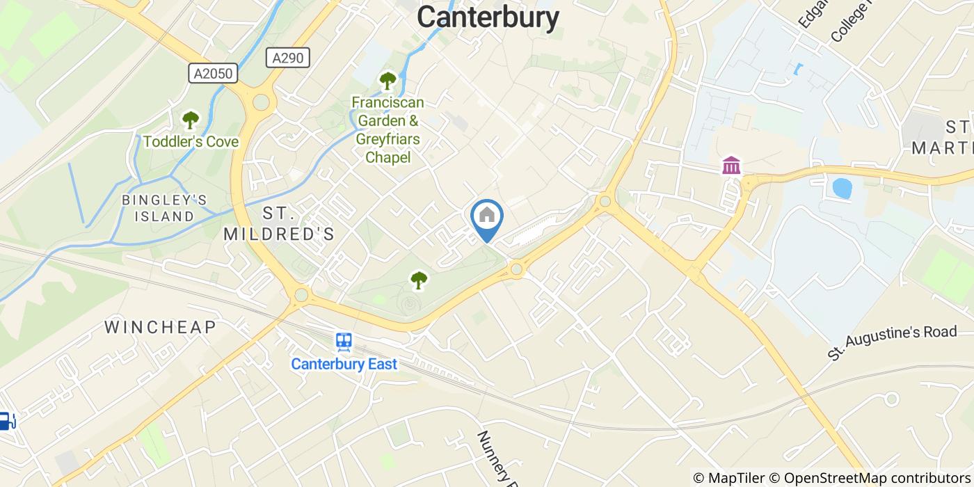 2 Bed Flat, Ridingate House, CT1