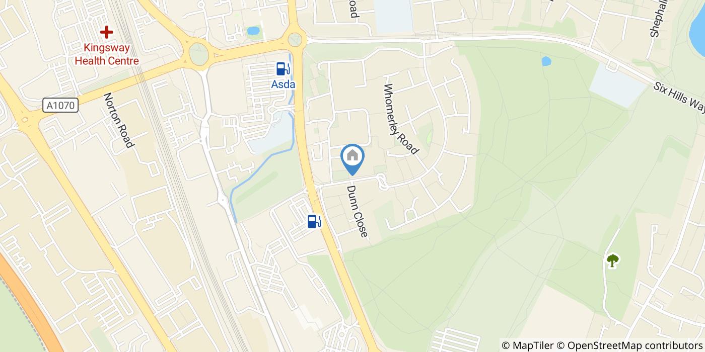 1 Bed Maisonette, Elder Way, SG1