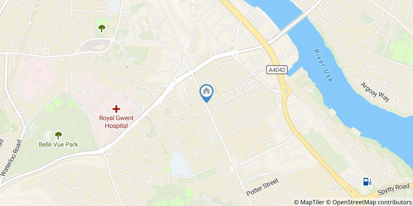 1 Bed Flat, Commercial Rd, NP20