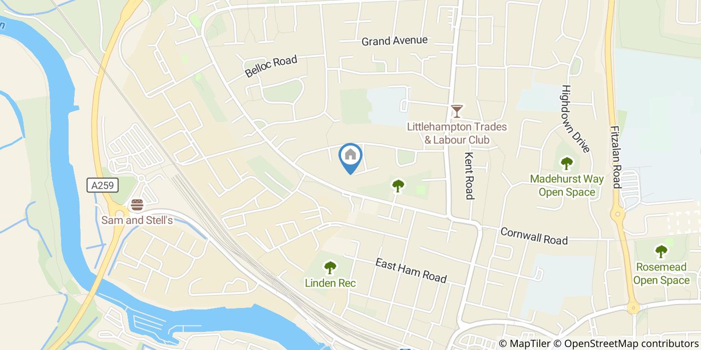 3 Bed Semi-Detached House, Roman Acre, BN17