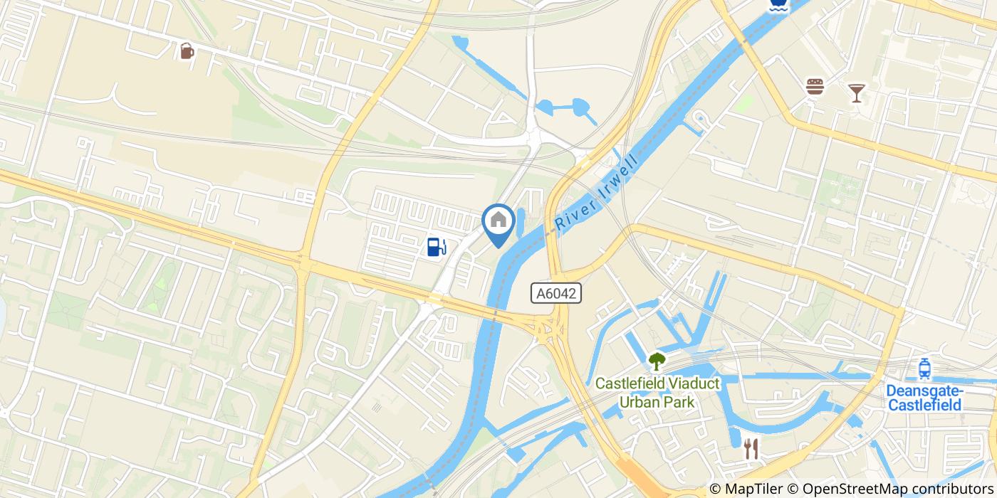 2 Bed Flat, Block D Wilburn Basin, M5