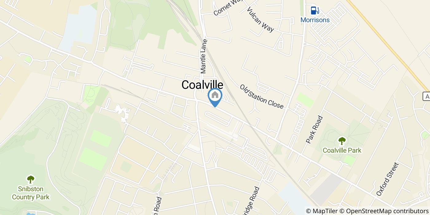 1 Bed Flat, The Red House, LE67