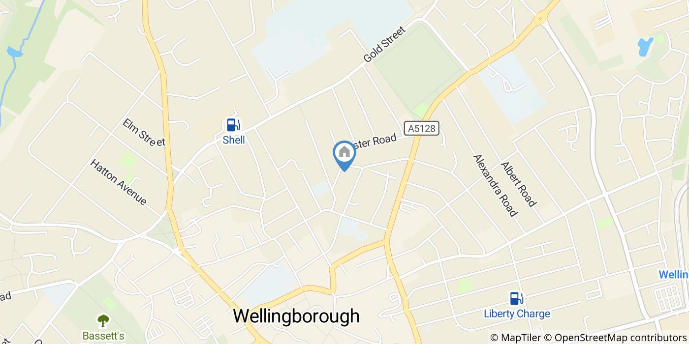 3 Bed Terraced House, Wellingborough, NN8