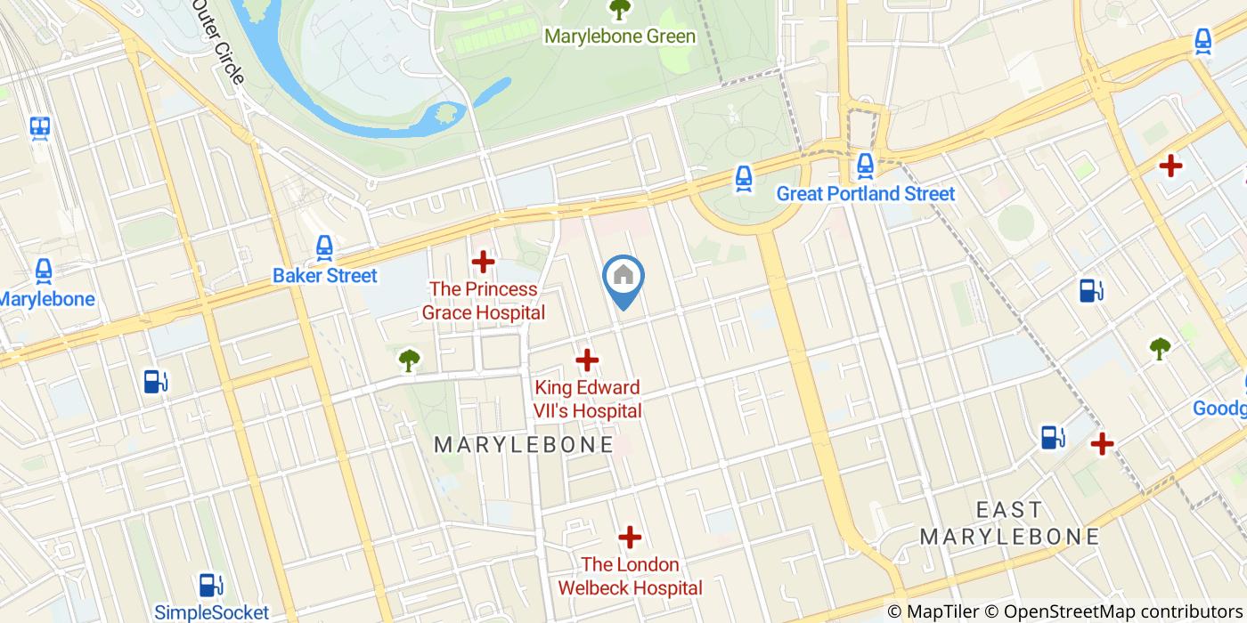 2 Bed Flat, Devonshire Place, W1G