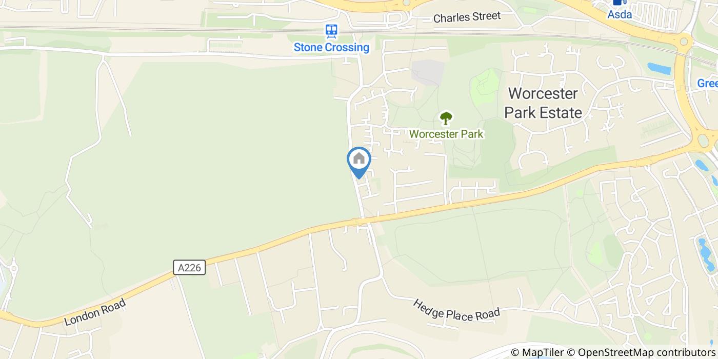 2 Bed Flat, Dulcie Close, DA9