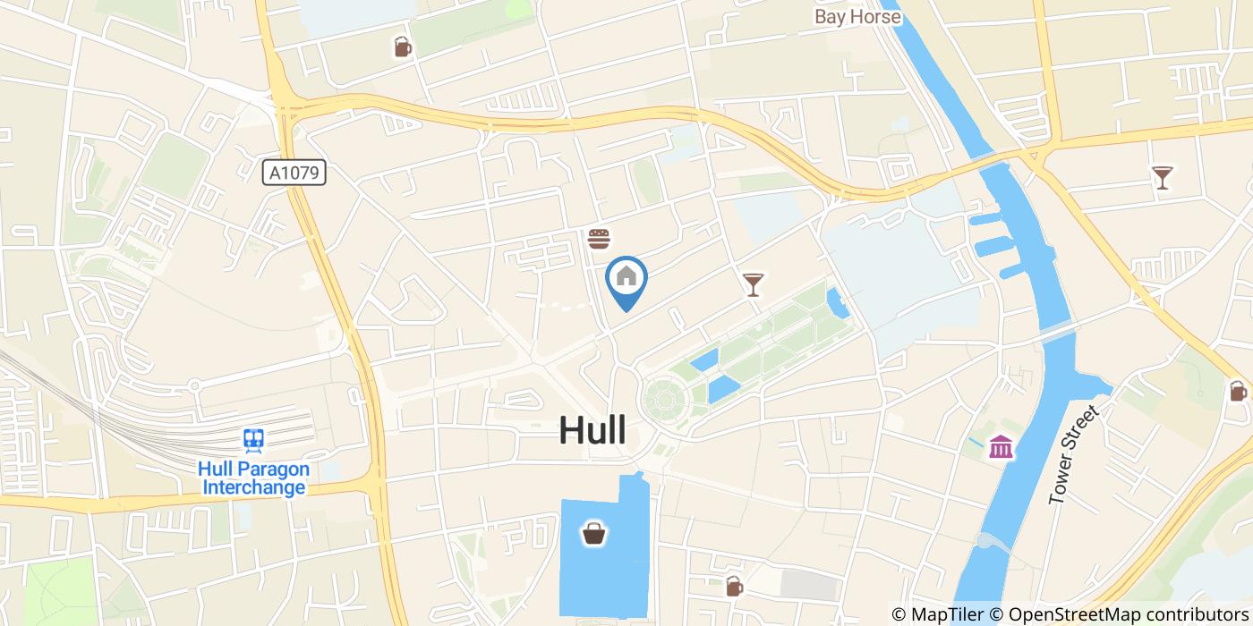 Studio Flat, George Street, HU1