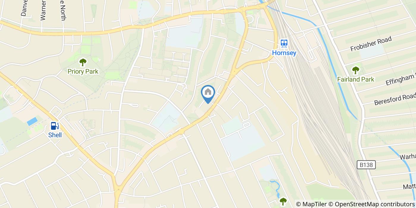 2 Bed Flat, North Point, N8