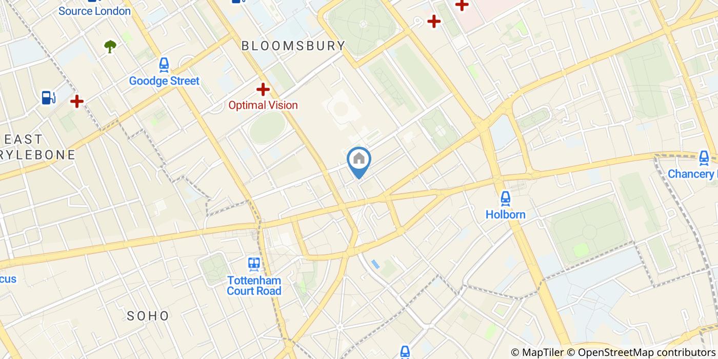 1 Bed Flat, Coptic Street, WC1A