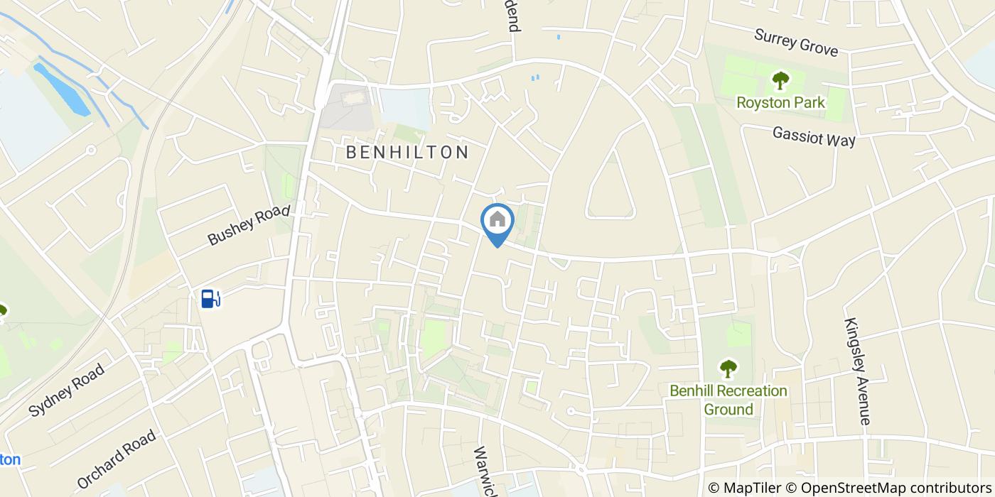 Room in a Shared House, Oakhill Road, SM1