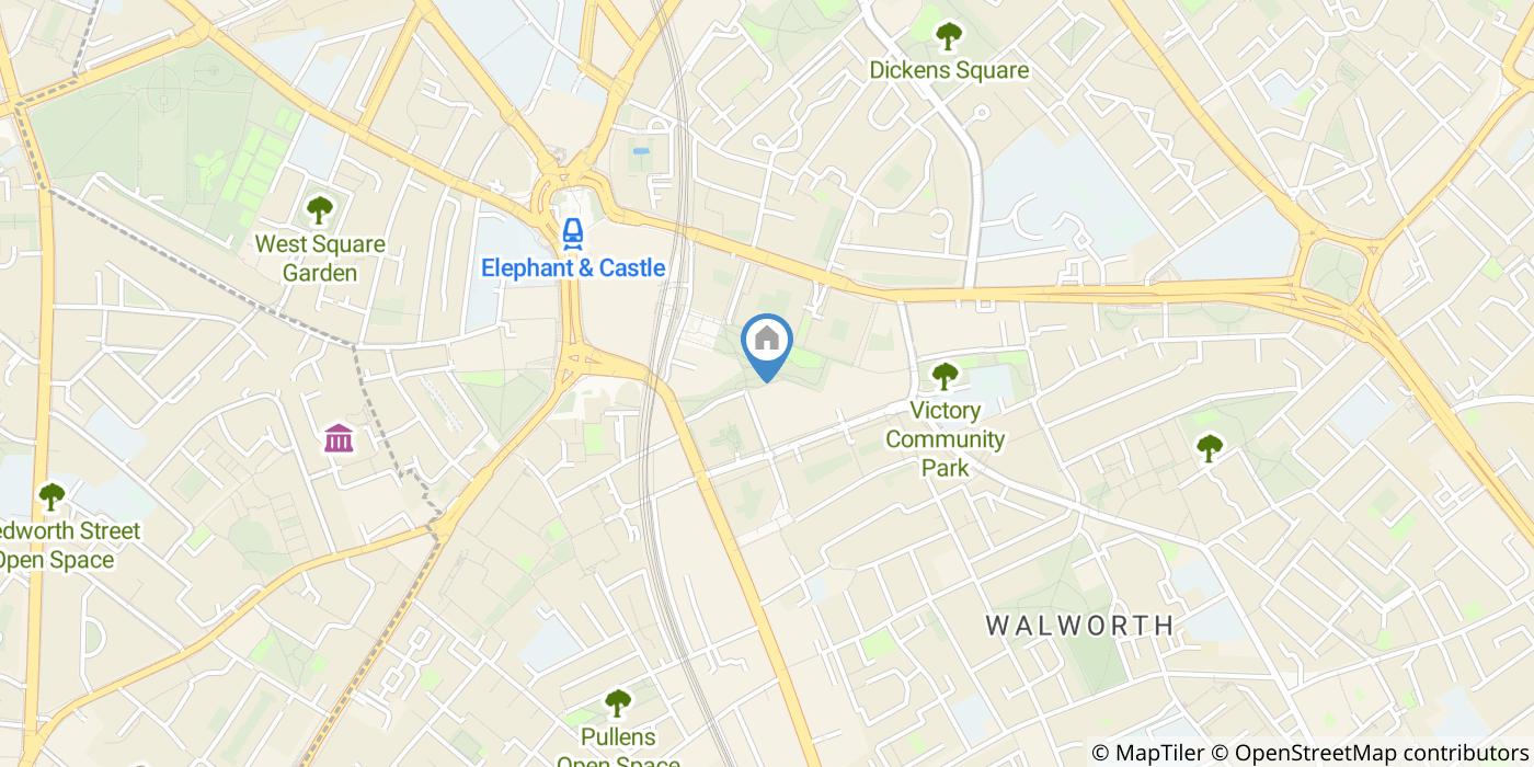 1 Bed Flat, Hewson Way, SE17