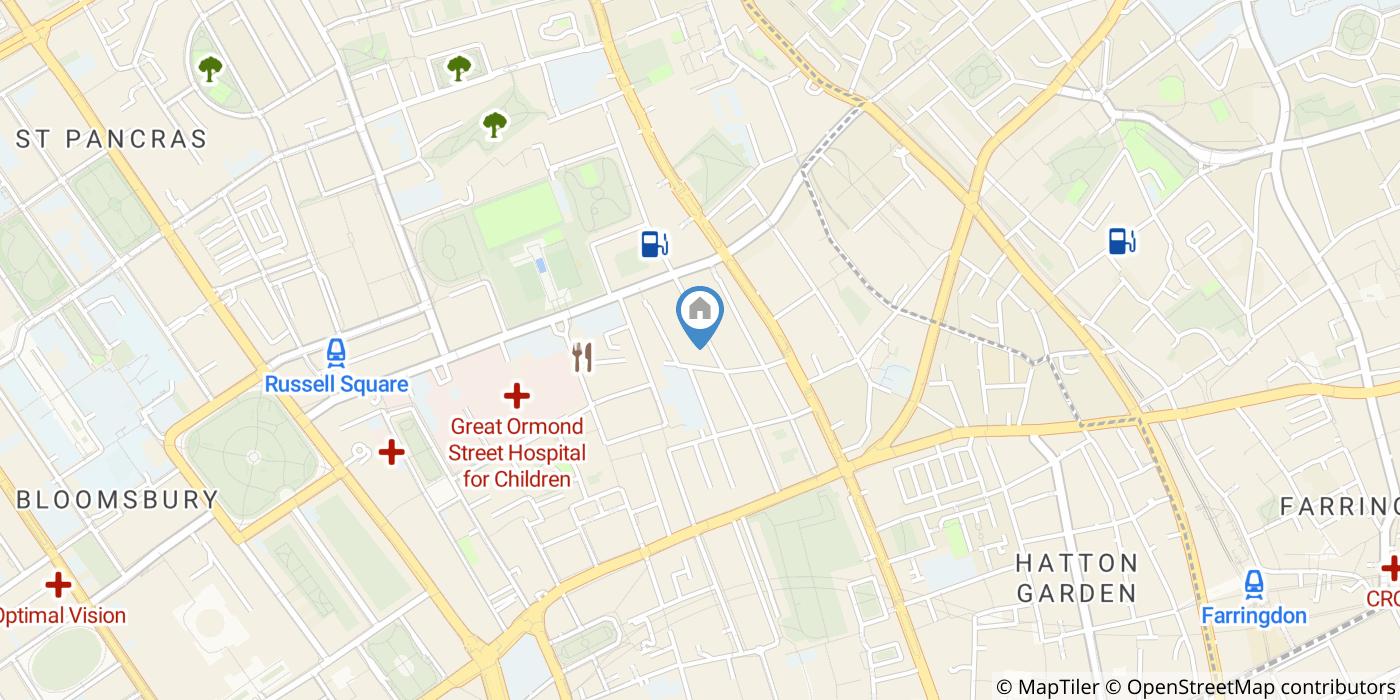 2 Bed Flat, Doughty Street, WC1N