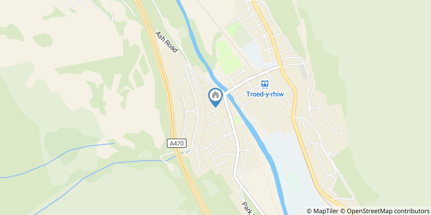 2 Bed Terraced House, Windsor Street, CF48