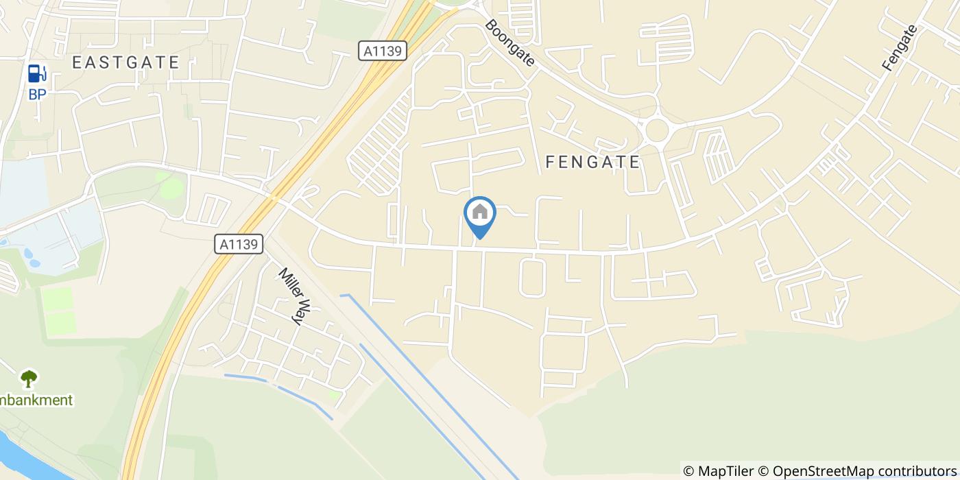 3 Bed Semi-Detached House, Fengate, PE1