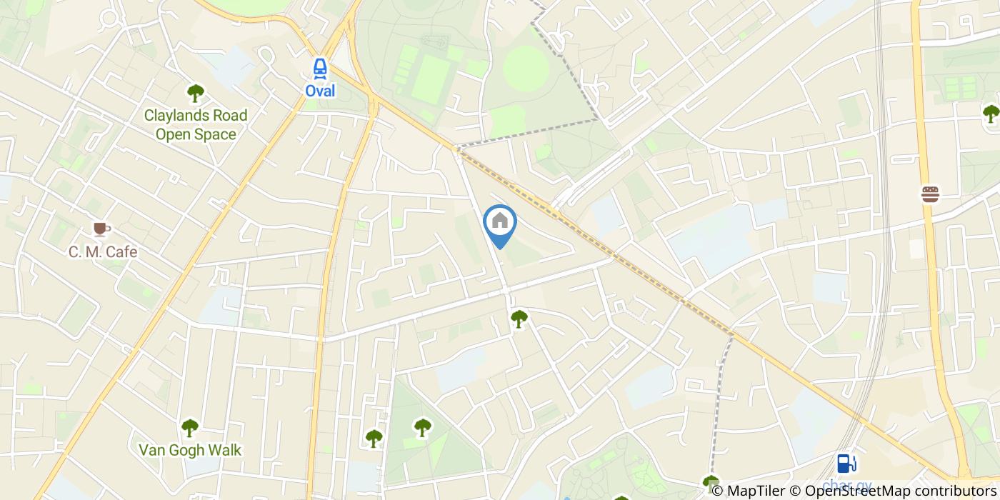 1 Bed Flat, Foxley Road, SW9