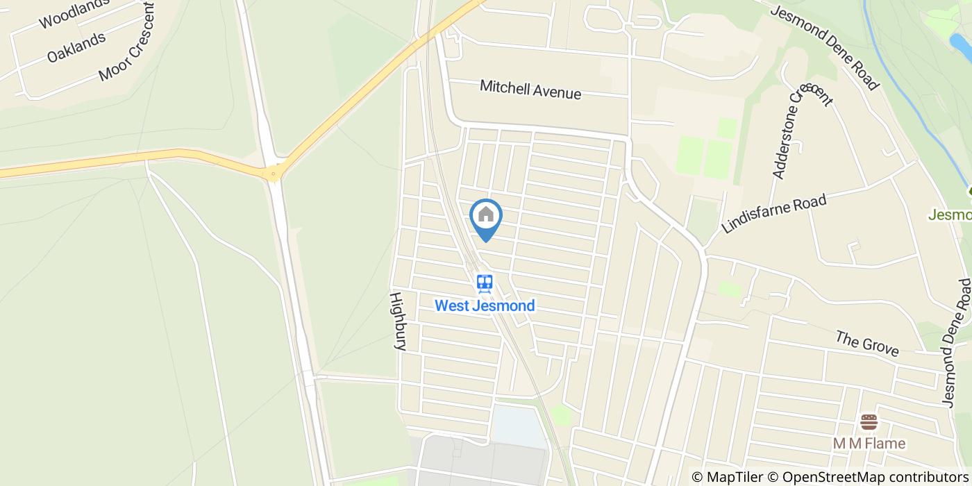 2 Bed Flat, Glenthorn Road, NE2