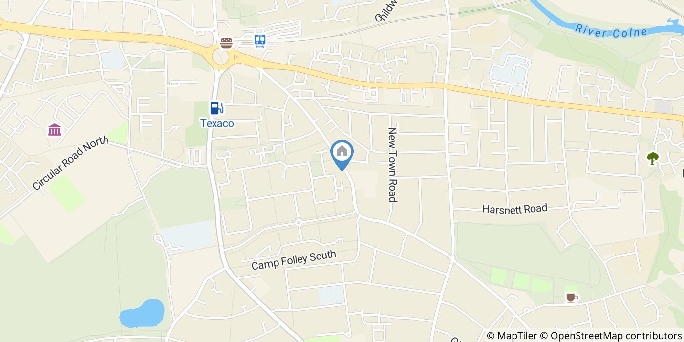 2 Bed End Terrace, Military Road, CO1