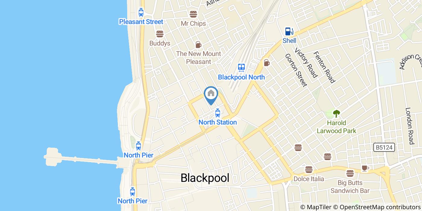 1 Bed Flat, Lord Street, FY1