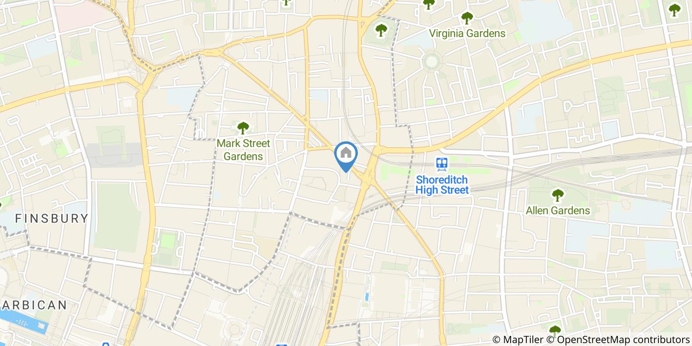 2 Bed Flat, Fairchild Place, EC2A