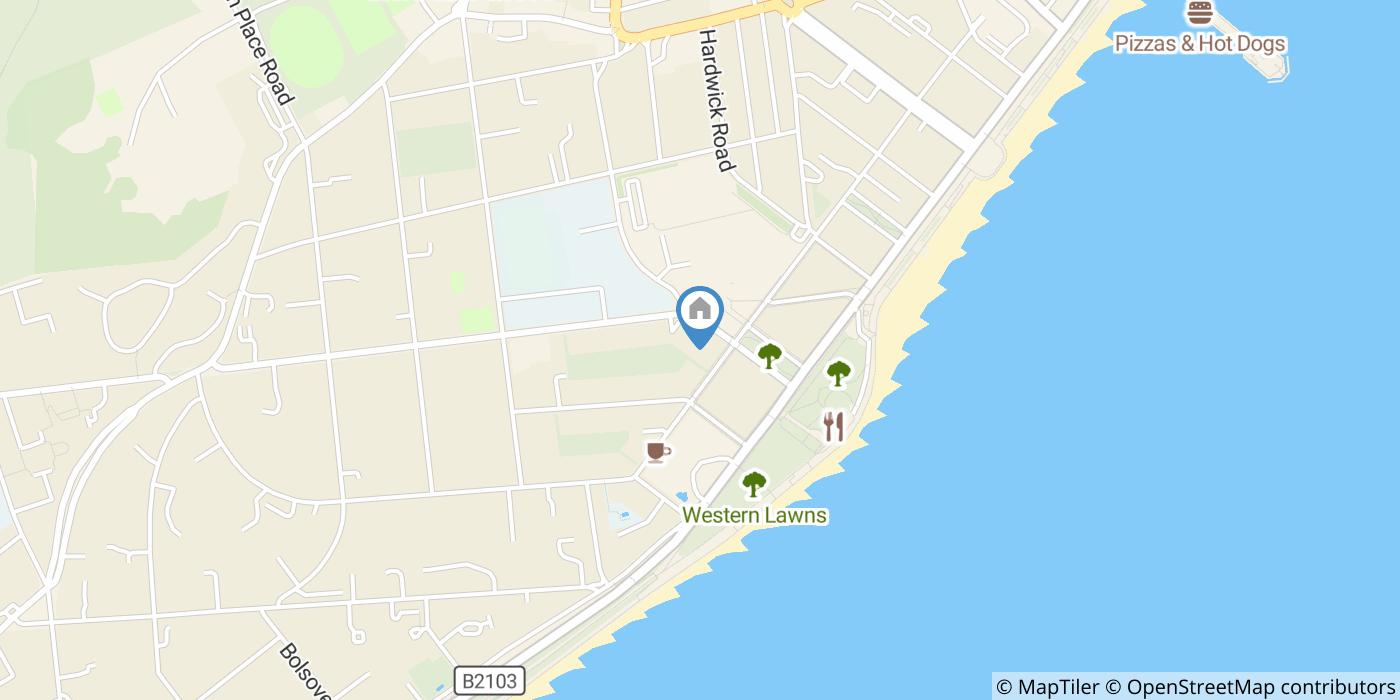 2 Bed Flat, Beauchamp Court, BN21