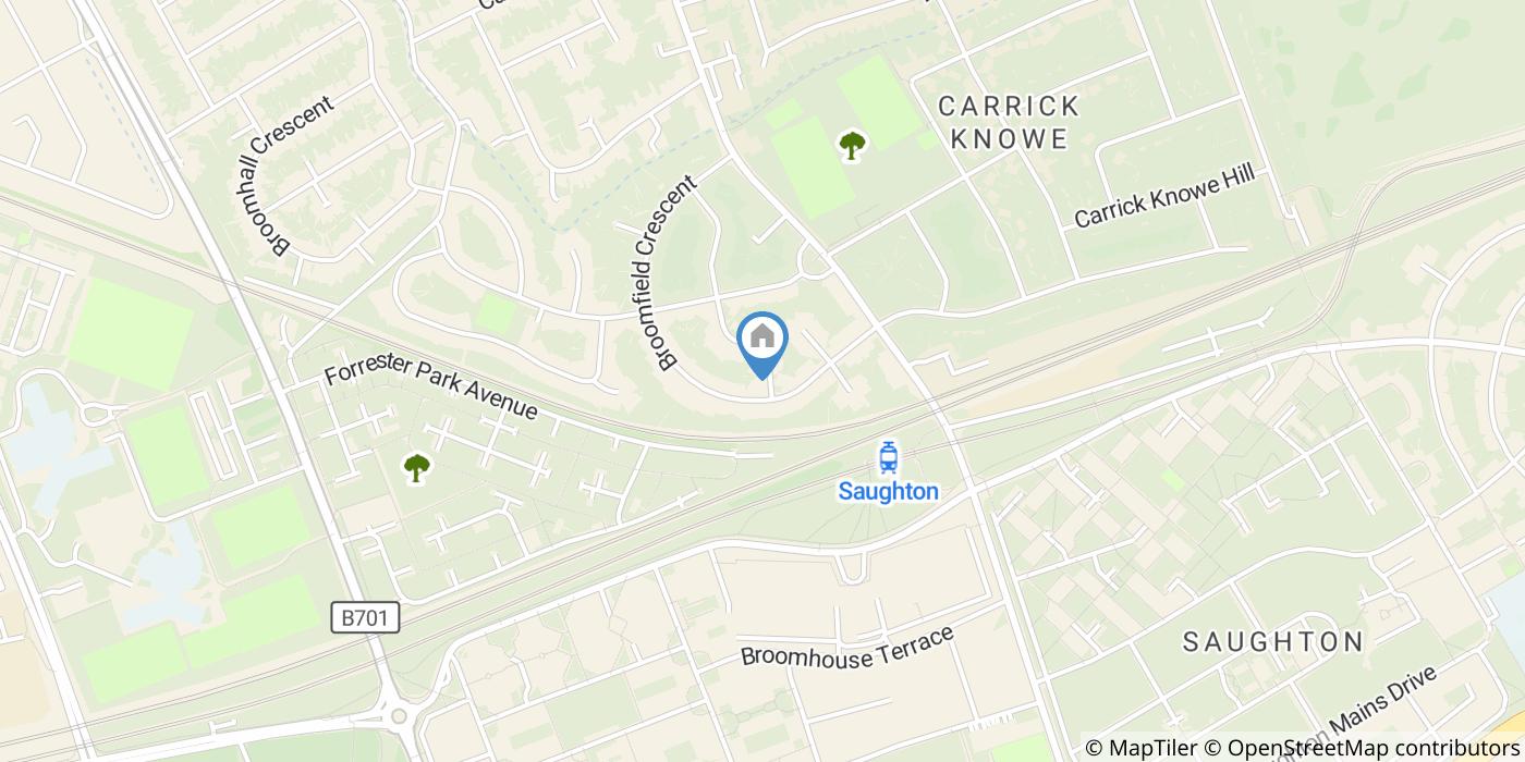 2 Bed Flat, Broomside Terrace, EH12