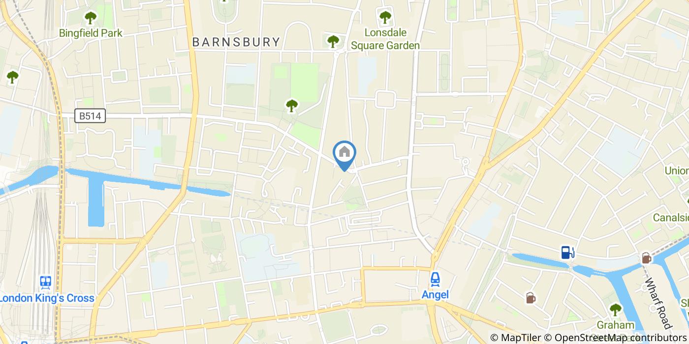 Room in a Shared Flat, Copenhagen Street, N1