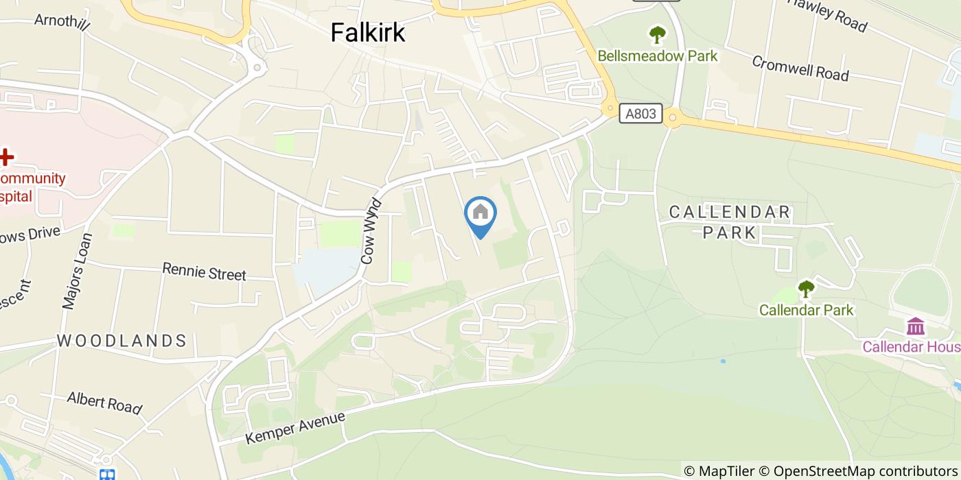 1 Bed Flat, Oswald Street, FK1