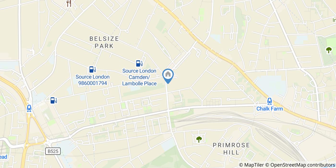 Studio Flat, Primrose Hill Road, NW3