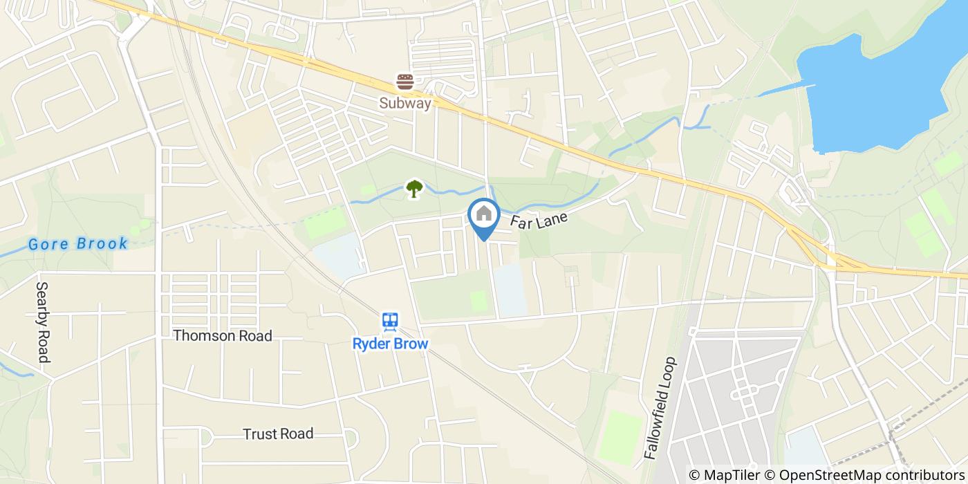 3 Bed Terraced House, Old Hall Drive, M18