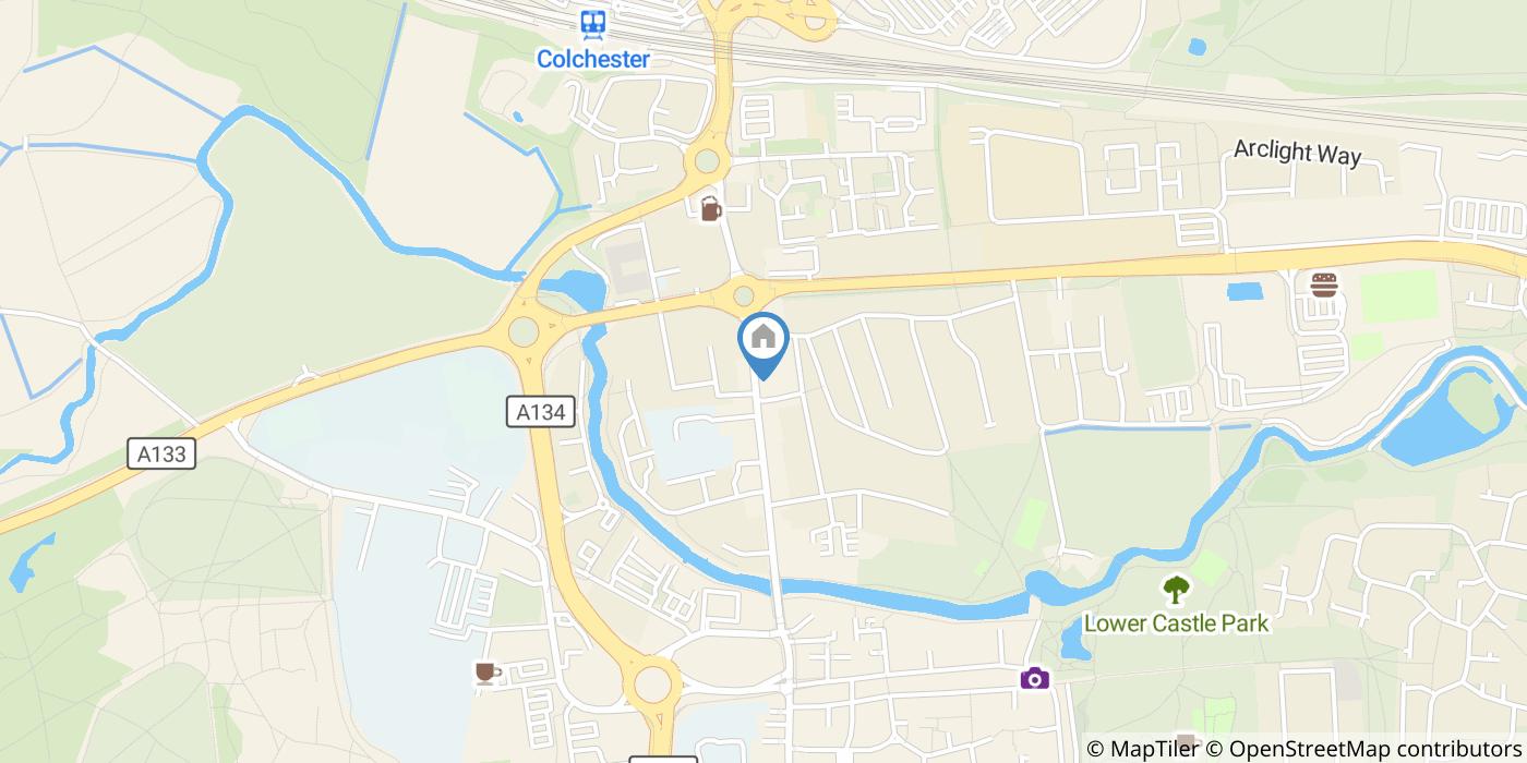 Studio Flat, North Station Road, CO1