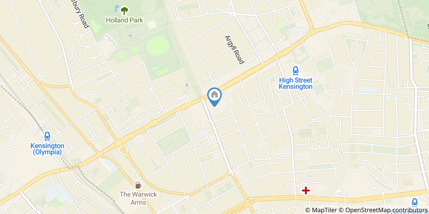 2 Bed Flat, Pater Street, W8