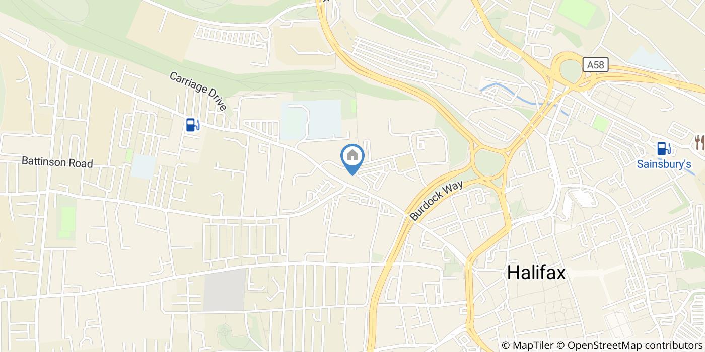 1 Bed Flat, Martins Mill, HX1