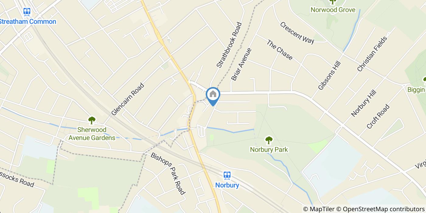 Studio Flat, Granville Gardens, SW16