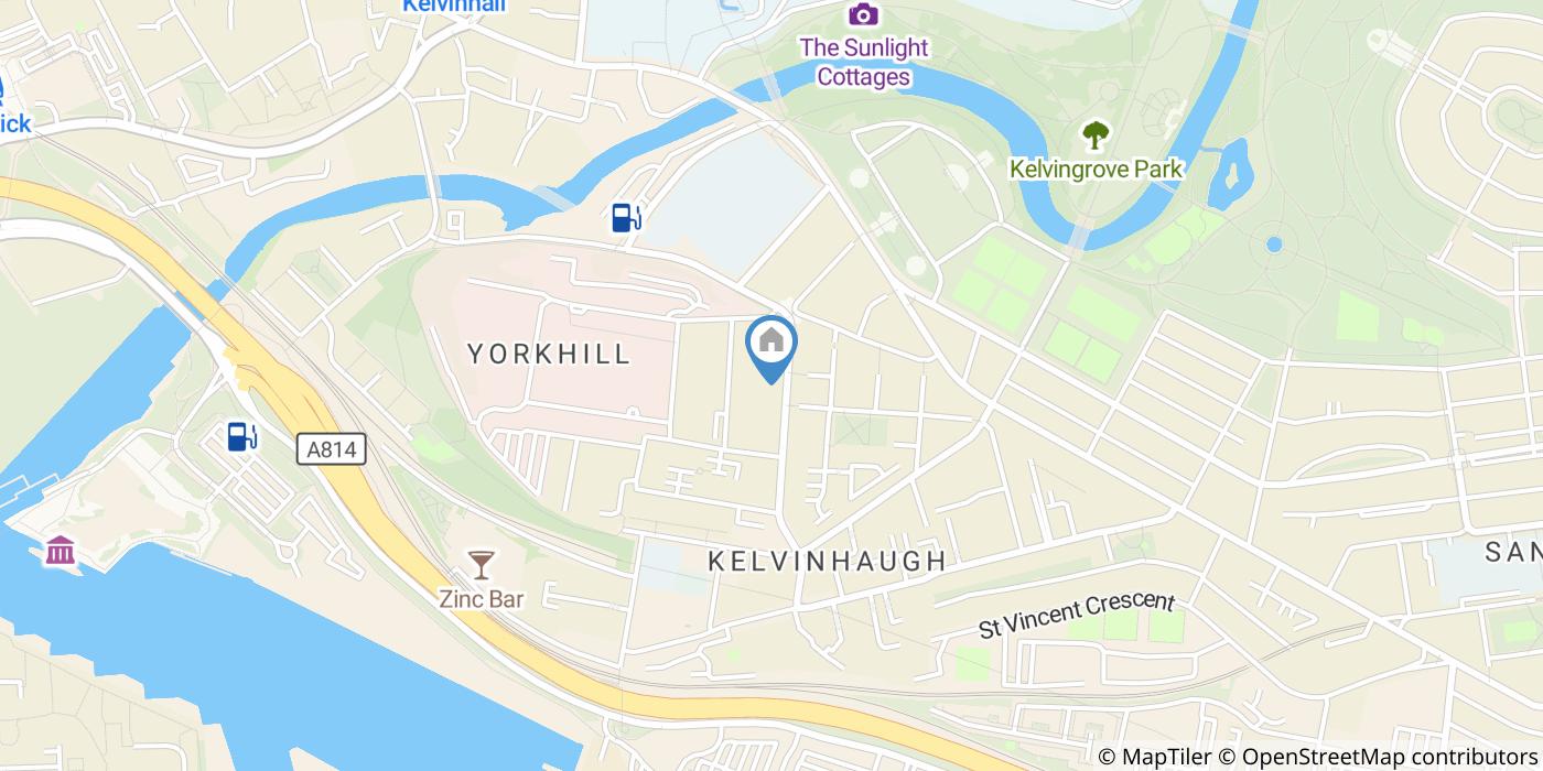 Room in a Shared Flat, Yorkhill Streeet, G3