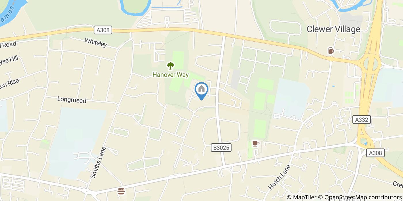 1 Bed Flat, Hanover Way, SL4