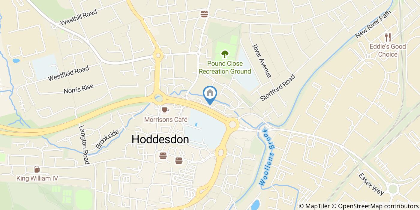2 Bed Flat, Parrotts Field, EN11
