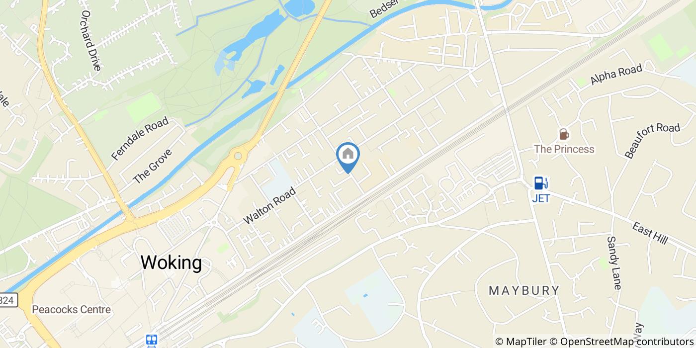 Room in a Shared House, North Road, GU21