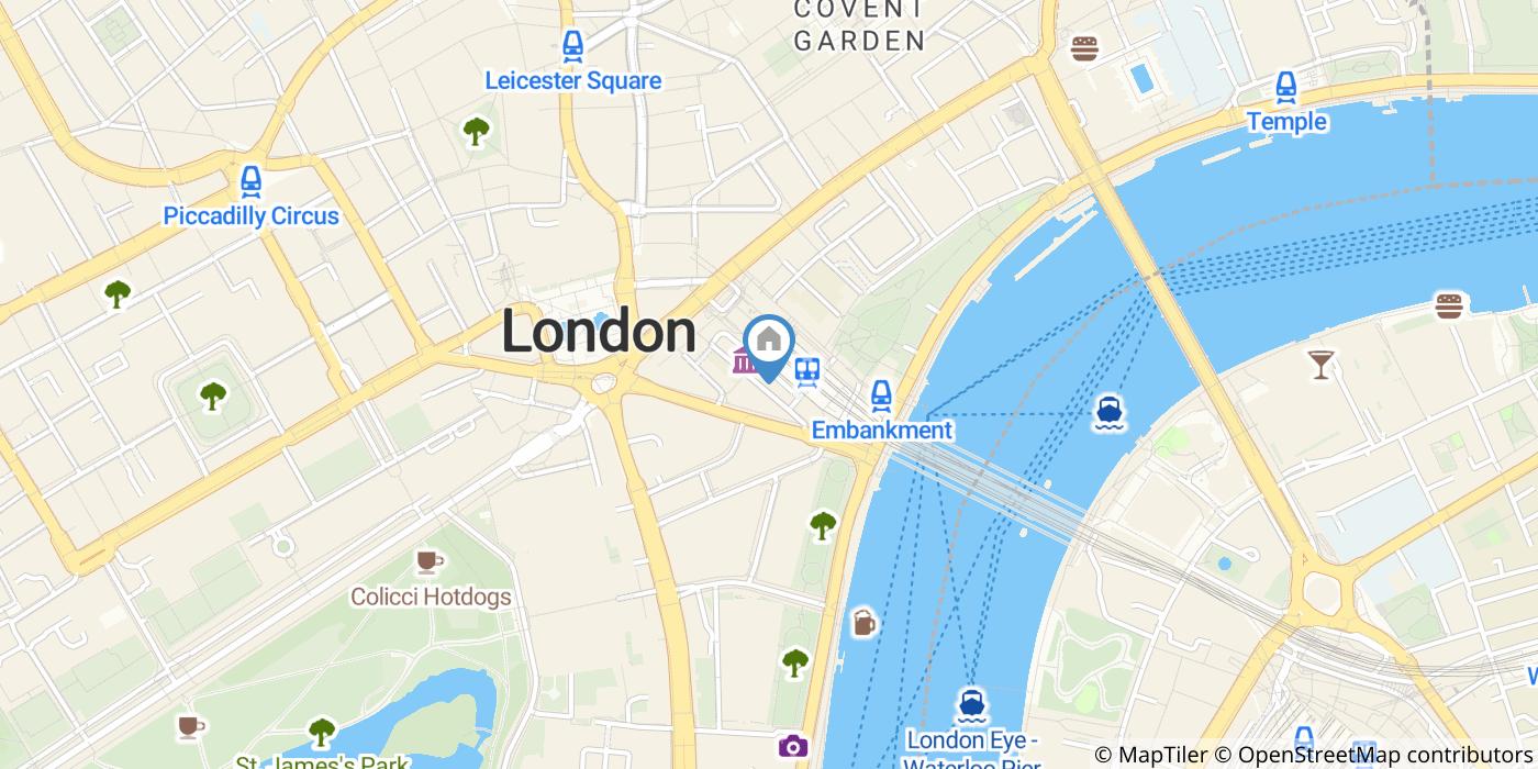 Studio Flat, Lower Ground Floor, WC2N