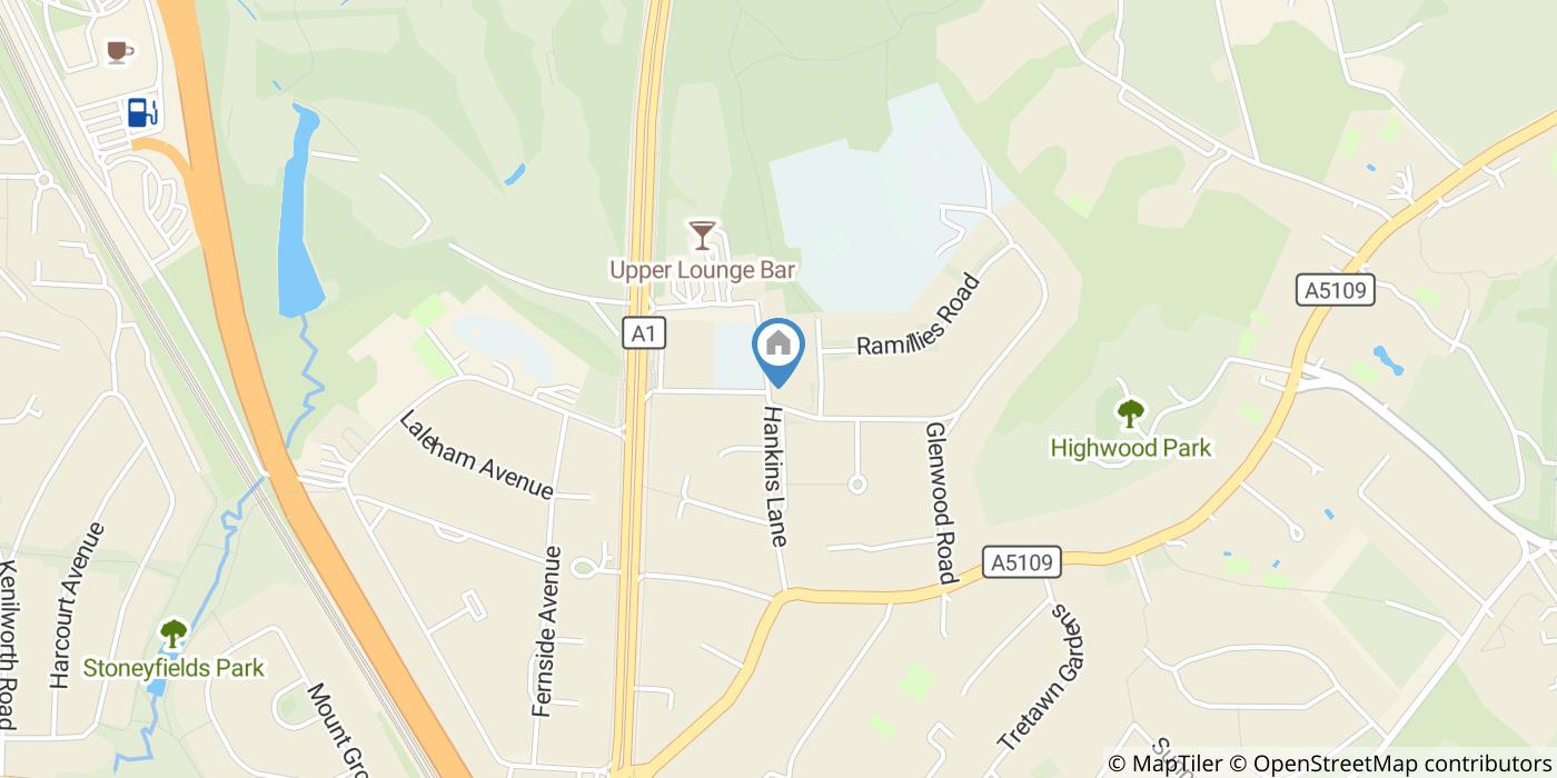 Studio Flat, Hankins Lane, NW7