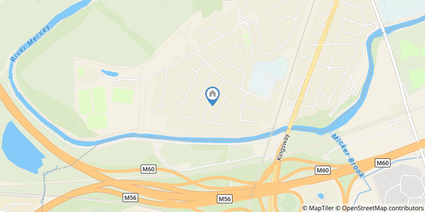 3 Bed Semi-Detached House, Bankside Road, M20