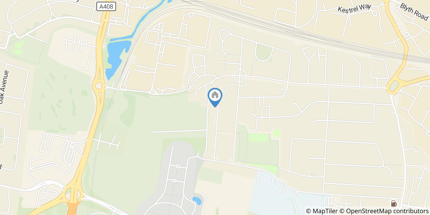 Studio Flat, Skipton Drive, UB3