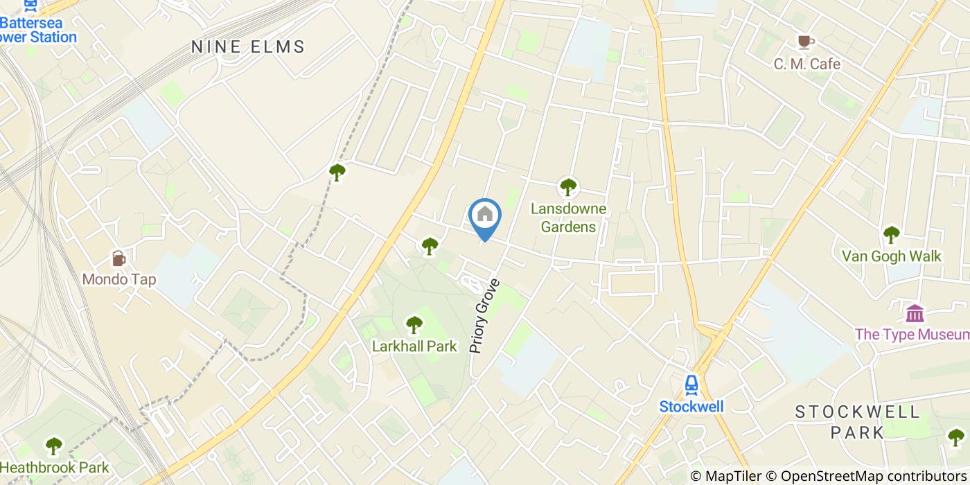 2 Bed Flat, Lansdowne Way, SW8