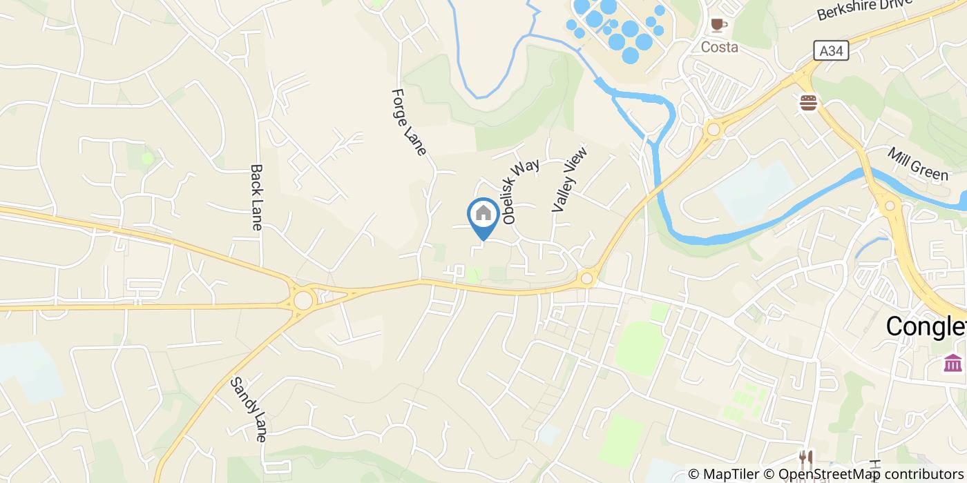 2 Bed Flat, Westholme Close, CW12